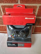 Controle sem fio Microsoft Xbox 360 e PC Windows preto NOVO caixa aberta comprar usado Controle sem fio Microsoft Xbox 360 e PC Windows preto NOVO caixa aberta comprar usado  Enviando para Brazil