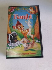 Vhs bambi walt usato  Castel San Pietro Terme