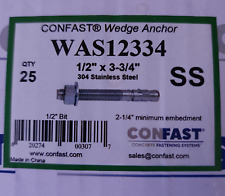 New confast stainless for sale  San Diego