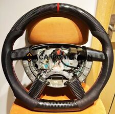 Volante de fibra de carbono para Pontiac GTO/HOLDEN 2004-2006 com couro preto comprar usado  Enviando para Brazil