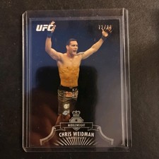 #72/88 Chris Weidman Black Onyx cartão paralelo 2012 Topps UFC Bloodlines comprar usado  Enviando para Brazil