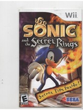 Sonic and the Secret Rings Nintendo Wii SOMENTE MANUAL Autêntico SEM RASTREAMENTO comprar usado  Enviando para Brazil
