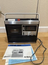 1960 Vintage AIWA TPR-101 3 Bandas AM/FM/MW Gravador de Rádio Forte Peças Funciona, usado comprar usado 1960 Vintage AIWA TPR-101 3 Bandas AM/FM/MW Gravador de Rádio Forte Peças Funciona, usado comprar usado  Enviando para Brazil