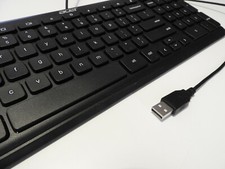 Teclado com fio USB ChromeOS com teclado numérico (Acer, preto, 379mm x 139mm) comprar usado  Enviando para Brazil