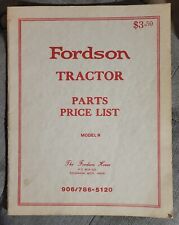 Fordson tractor parts for sale  Birmingham