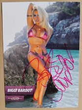 Signierte autogrammkarte biggi gebraucht kaufen  Remscheid