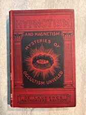 Usado, Hypnotism and Magnetism L. W. De Laurence Hardcover Rare Occult Esoteric comprar usado  Enviando para Brazil