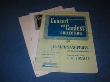 RUBANK NO. 293 CONCERTO e COLEÇÃO DE CONCURSO para Eb ALTO SAXOFONE por H. VOXMAN comprar usado  Enviando para Brazil