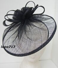 Navy hat sinamay for sale  HATFIELD