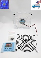 BOK 120mm Azul LED ATX Fonte de Alimentação Ventilador de Refrigeração 0.18A 2pin DC 12V, Grelha Preta comprar usado  Enviando para Brazil
