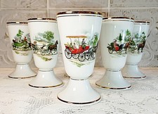 Grands mazagrans porcelaine d'occasion  Orsennes