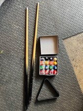 Snooker cues balls for sale  DARLINGTON