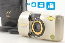 🎦VIDEO👀[W IDEALNYM STANIE] Olympus μ mju Zoom 105 Deluxe Point & Shoot Film z JAPONII na sprzedaż  Wysyłka do Poland