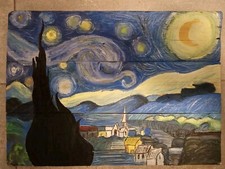 Quadro moderno notte usato  Sarzana
