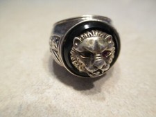 Mens silver lionheart for sale  Goddard