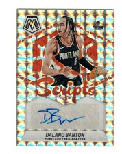 DALANO BANTON 2023-24 MOSAICO "SCRIPTS" PRIZM / AUTÓGRAFO #MS-BAN $25 BLAZERS comprar usado  Enviando para Brazil