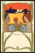 Artist art nouveau usato  Novara