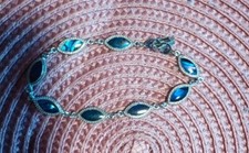 Blue multicoloured silver for sale  NEWTON-LE-WILLOWS