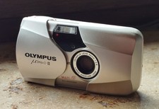 Olympus mju-II 1:2.8 35 mm kompaktowy aparat z etui na sprzedaż  Wysyłka do Poland