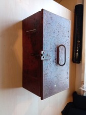 Vintage metal toolbox. for sale  HATFIELD