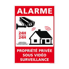 Panneau alarme propriété d'occasion  Cambrai