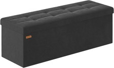 Folding storage ottoman for sale  SALFORD