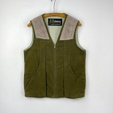 Barbour moleskin waistcoat for sale  CORWEN