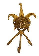 Gancho para cabide de parede Lady Face Shape antigo repro feito à mão toalha de bronze pano chave comprar usado  Enviando para Brazil