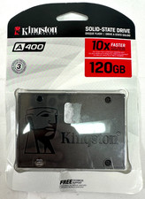 Unidade de Estado Sólido Interna Kingston A400 120GB, 2,5 Polegadas (SA400S37/120G) comprar usado  Enviando para Brazil