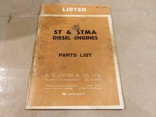 Lister stma diesel for sale  Jasper