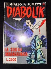 Diabolik ristampa costola usato  Villa di Tirano