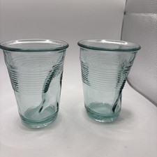 Set glasses crushed for sale  EDENBRIDGE