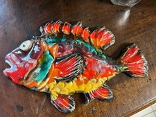 Poisson mural céramique d'occasion  Pézenas