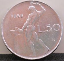 Moneta lire 1955 usato  Cagliari