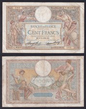 Banconota 100 francs usato  Chieri