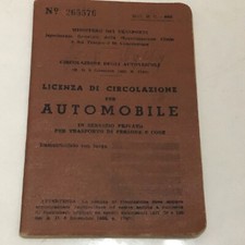 Jeep willys carta usato  Torre Canavese