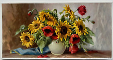 Poppies sunflowers vintage for sale  Blaine