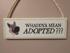 German shepherd sign for sale  WISBECH
