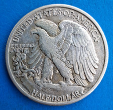 Etats-Unis United States USA , Walking Liberty 1/2 half dollar 1941 km 142, usado comprar usado  Enviando para Brazil
