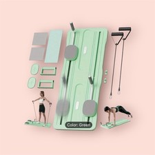 Máquina reformadora de pilates com bandas de resistência ajustáveis versão atualizada inteligente comprar usado  Enviando para Brazil