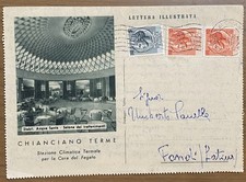 Lettera illustrata chianciano usato  San Nazzaro