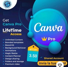 Invito Privato Canva Premium +tutti App Ai Versione Edu 100 Gb, używany na sprzedaż  Wysyłka do Poland