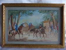 Tableau peinture siècle d'occasion  Vaugneray
