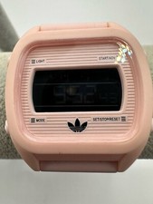 Relógio digital Adidas rosa ADH2731 661302 nova bateria rara 40MM 8" X, usado comprar usado  Enviando para Brazil