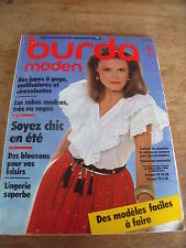 Magazine burda vintage d'occasion  France