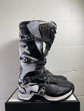 Botas Fox Racing Motorcross Comp 5 Dirt Bike ATV brancas pretas masculinas 11 EUA/45 UE comprar usado  Enviando para Brazil