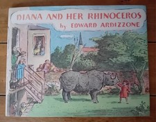 Diana rhinoceros edward for sale  WINSFORD