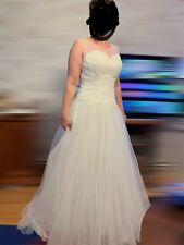 Traumhaftes hochzeitskleid gr� gebraucht kaufen  Kremmen