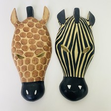 Giraffe zebra carved for sale  North Hollywood