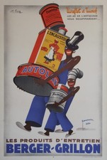 Berger grillon affiche d'occasion  Velleron